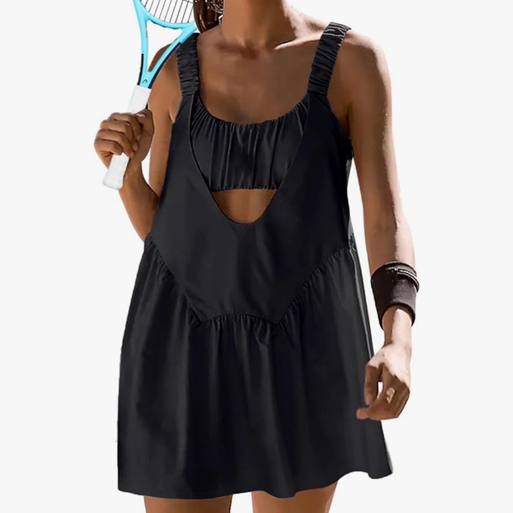 Black Women's athletic Dress